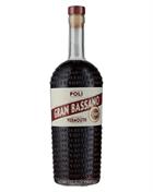 Poli Gran Bassano Vermouth Rosso from Italy contains 18 percent alcohol